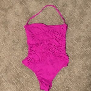 La Blanca One Piece Halter Swimsuit Size 6